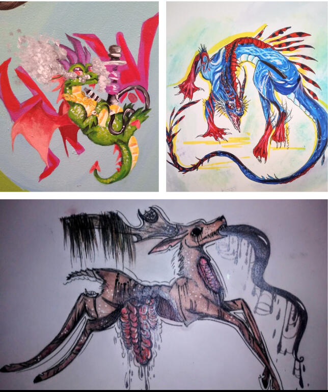 Painted pieces› Busts•20-30$ Fullbodies•35-50$